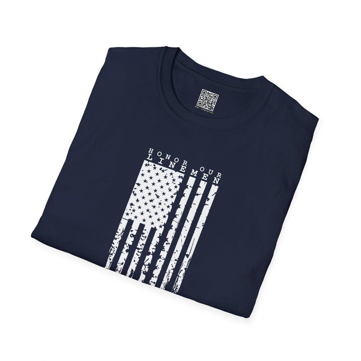 Lineman Thin Line Sacrifice - Unisex Softstyle T-Shirt