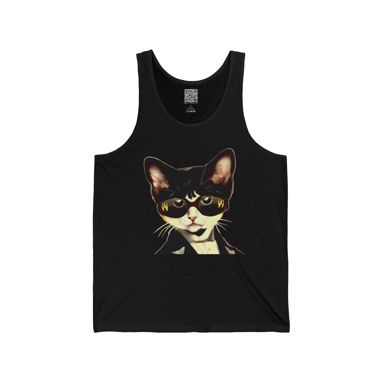 Fly Kitty - Unisex Jersey Tank