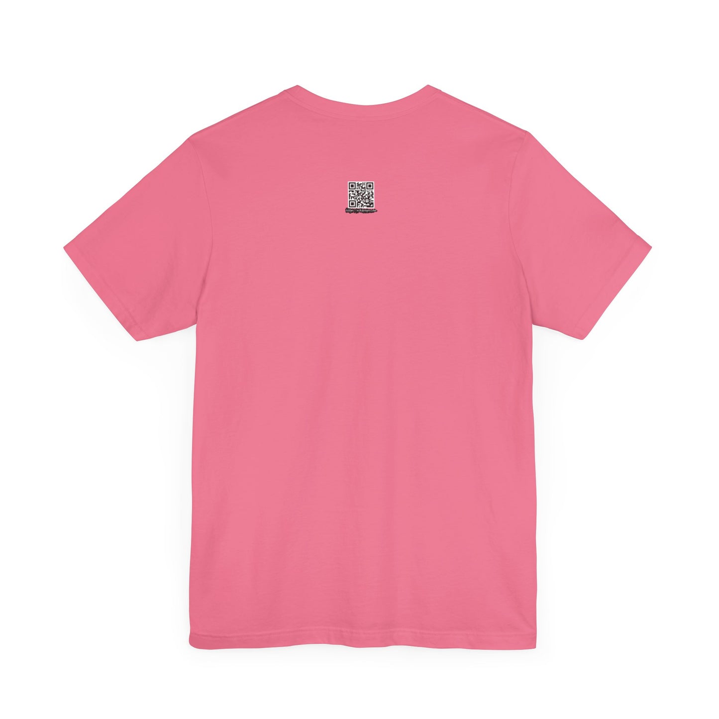 Samurai Cat - Shades of Pink - Unisex Jersey Short Sleeve Tee