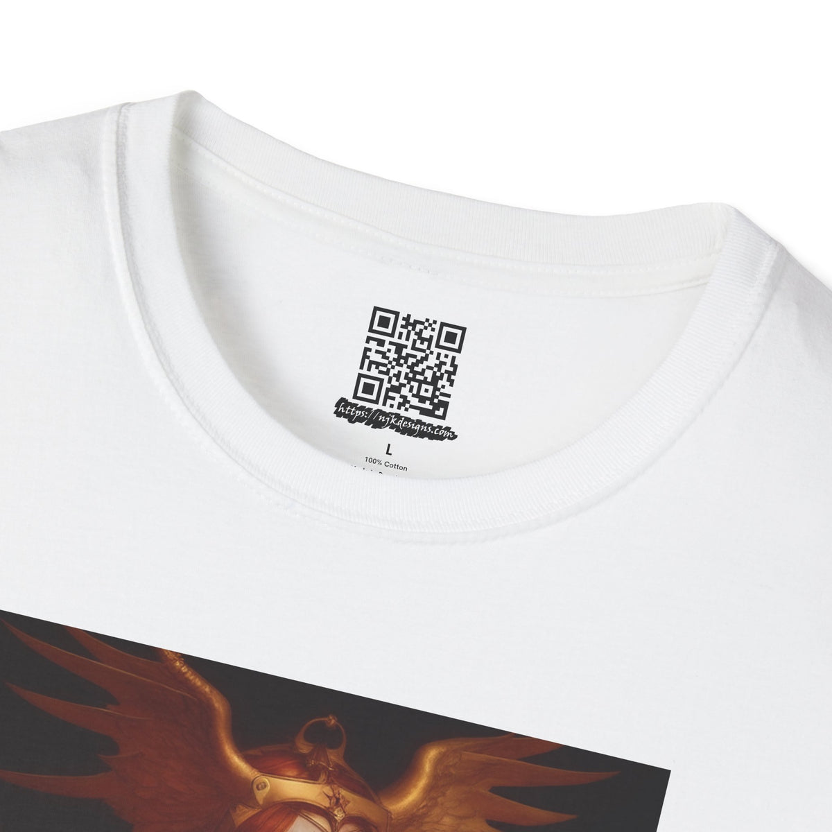 Winged Goddess - Unisex Softstyle T-Shirt