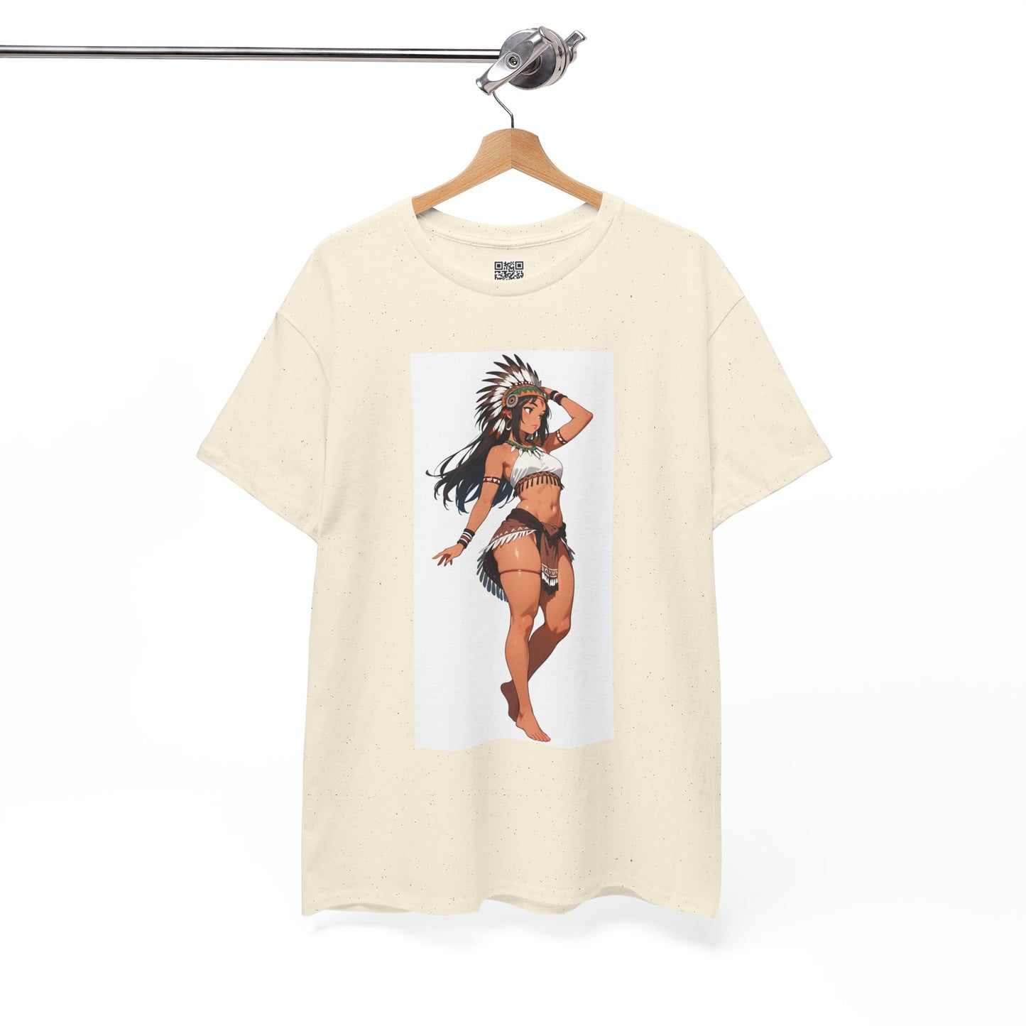 Festival Style Native Print Unisex Heavy Cotton Tee, Boho Chic Shirt, Vintage Graphic Tee, Music Festival Apparel, Summer Vibe Top