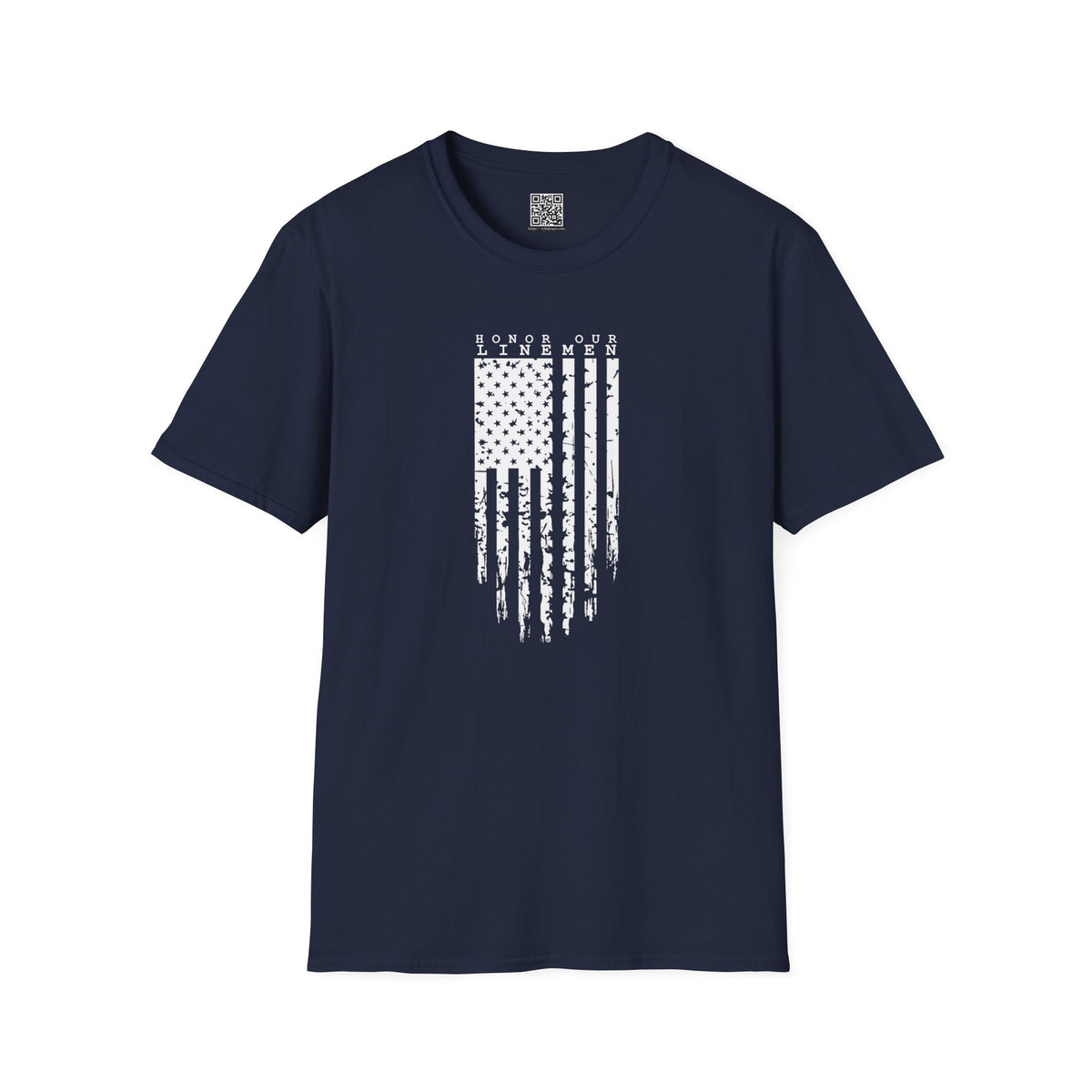 Lineman Thin Line Sacrifice - Unisex Softstyle T-Shirt