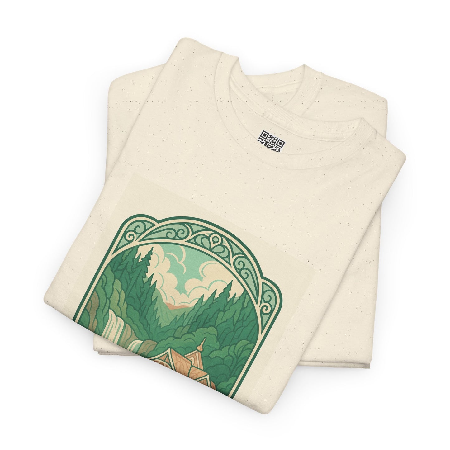 Vintage Imladris Unisex Heavy Cotton Tee, Nature Lover Tee, Hobbit-Inspired Shirt, Adventure Apparel, Gift for Tolkien Fans