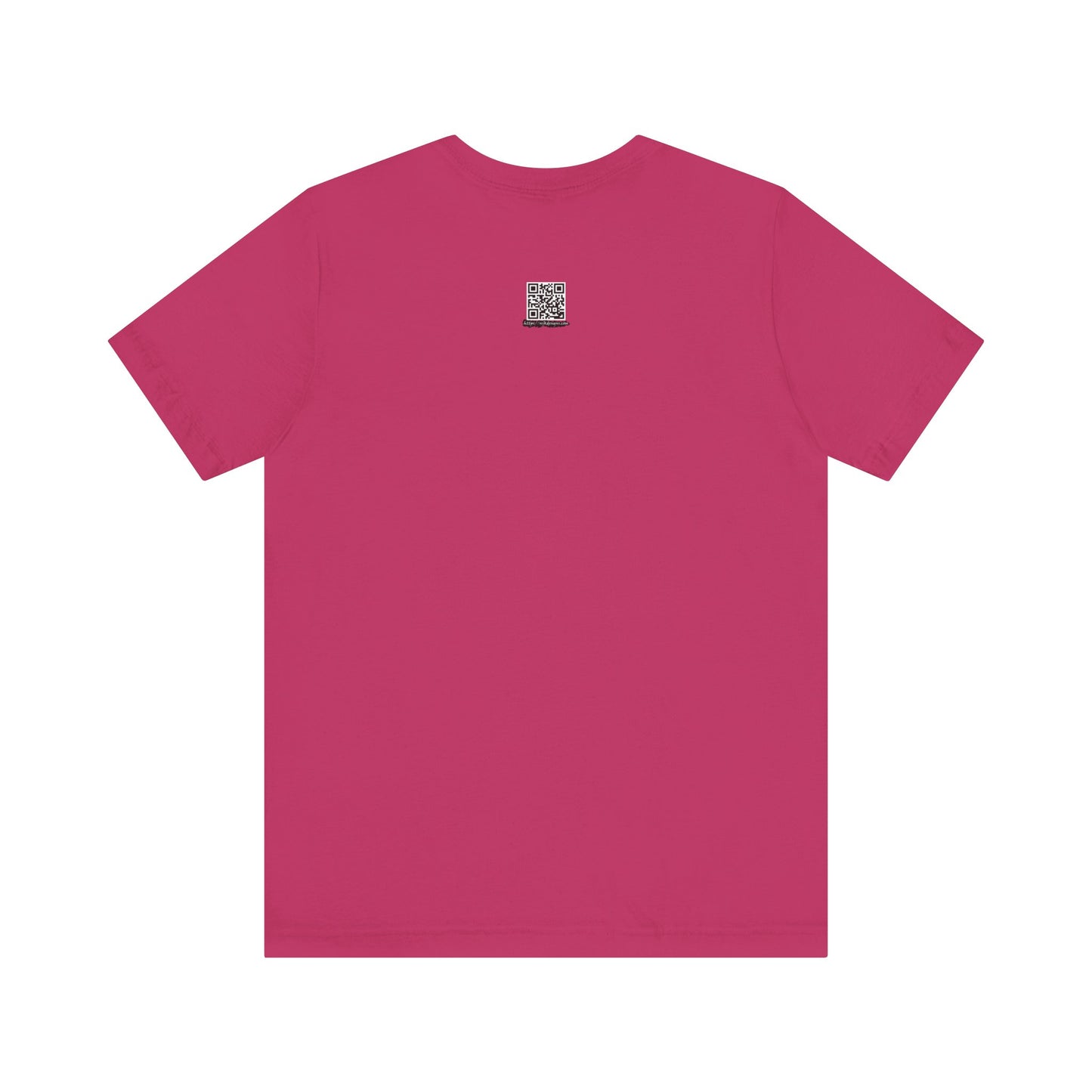 Samurai Cat - Shades of Pink - Unisex Jersey Short Sleeve Tee