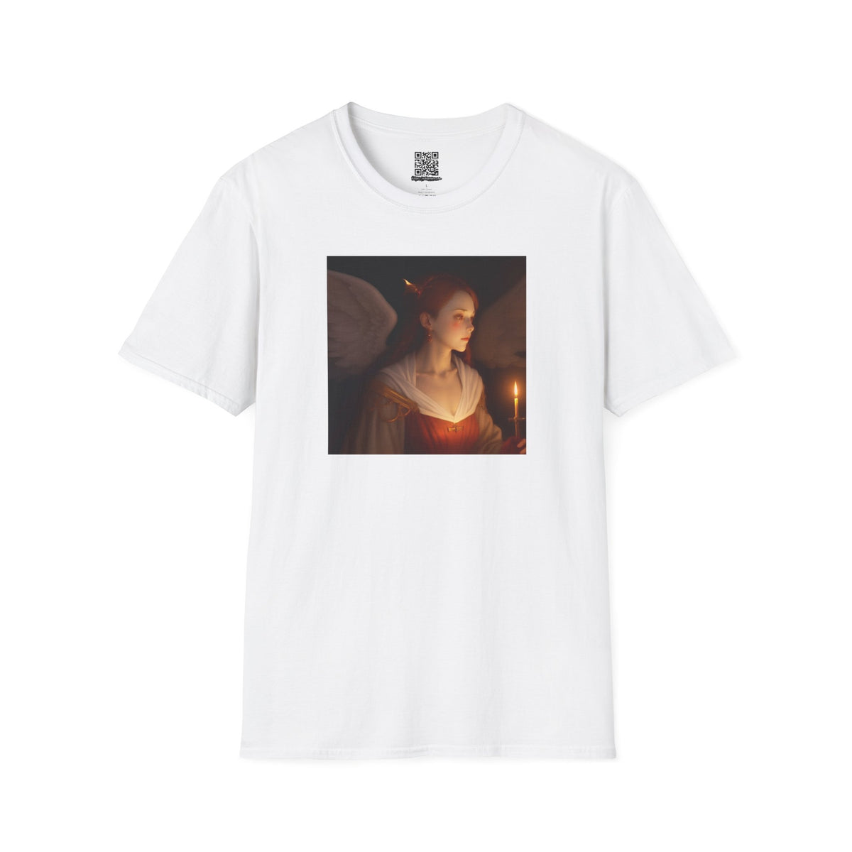 Candlelit Angel - Unisex Softstyle T-Shirt