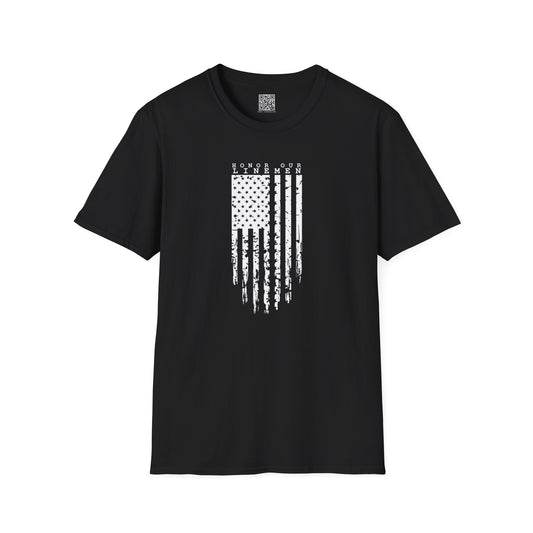 Lineman Thin Line Sacrifice - Unisex Softstyle T-Shirt