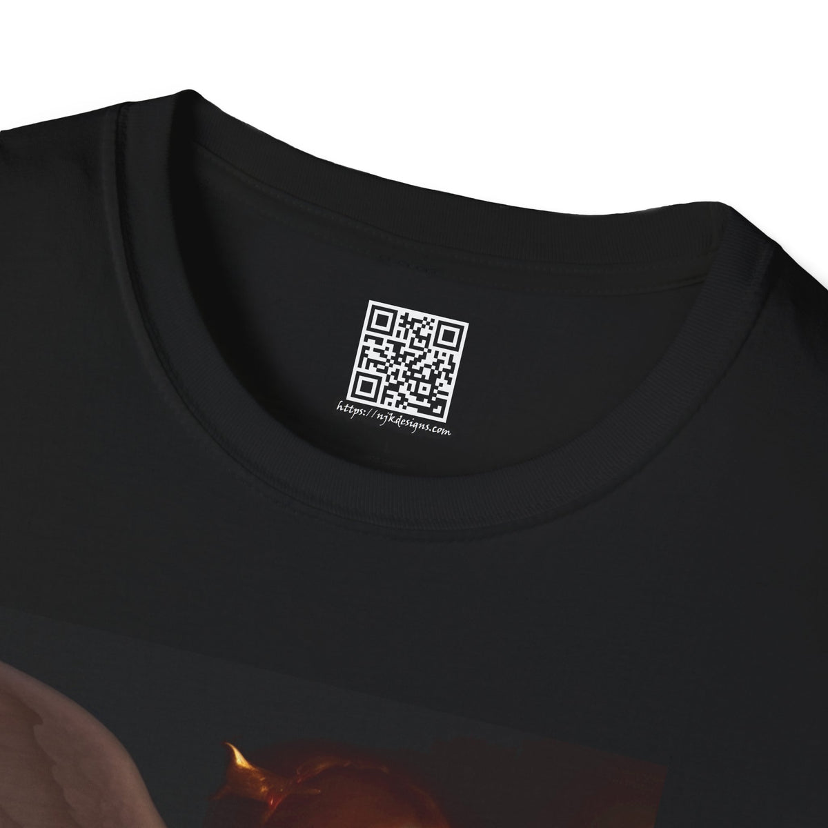 Candlelit Angel - Unisex Softstyle T-Shirt