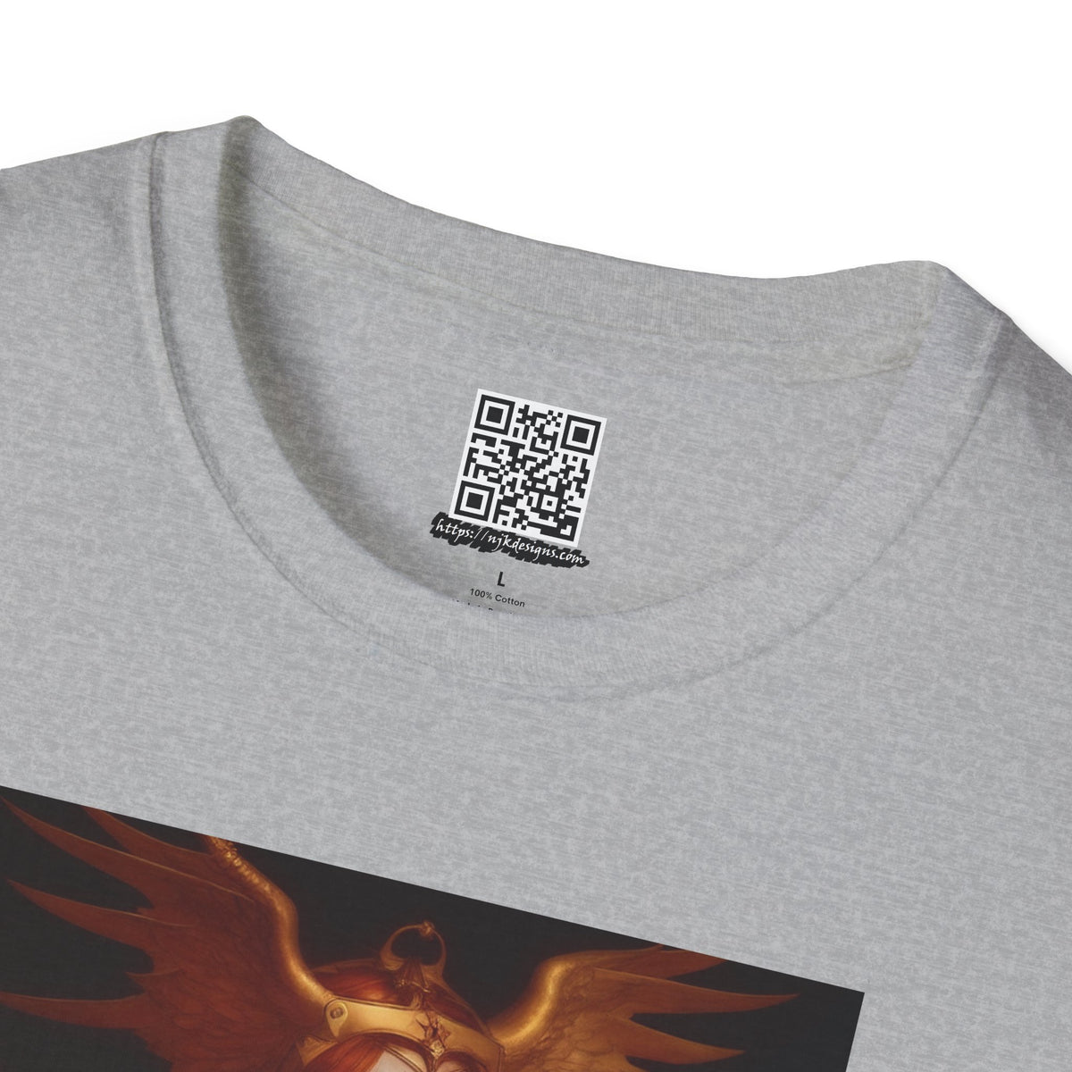 Winged Goddess - Unisex Softstyle T-Shirt