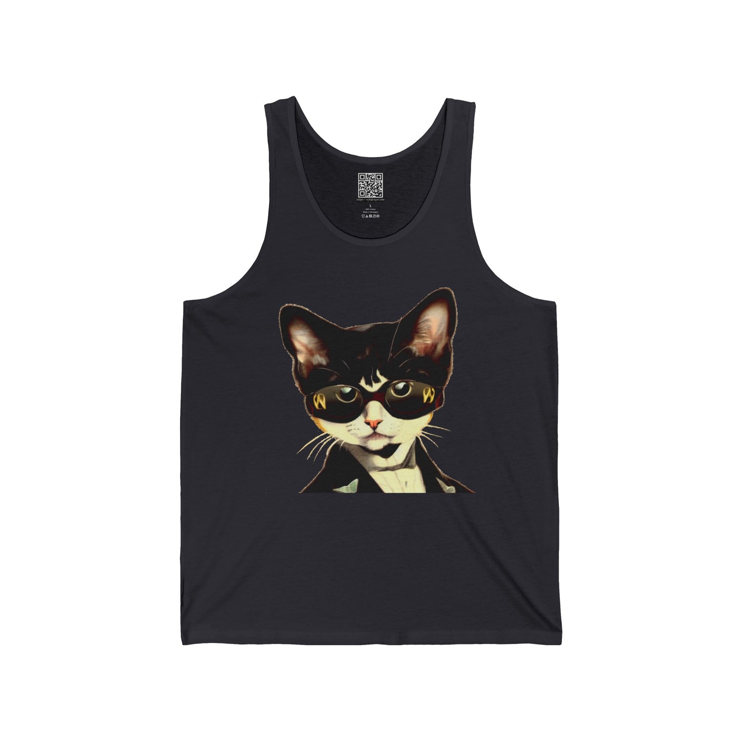 Fly Kitty - Unisex Jersey Tank