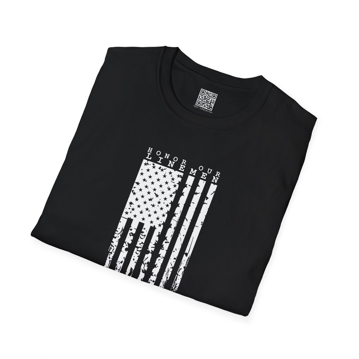 Lineman Thin Line Sacrifice - Unisex Softstyle T-Shirt