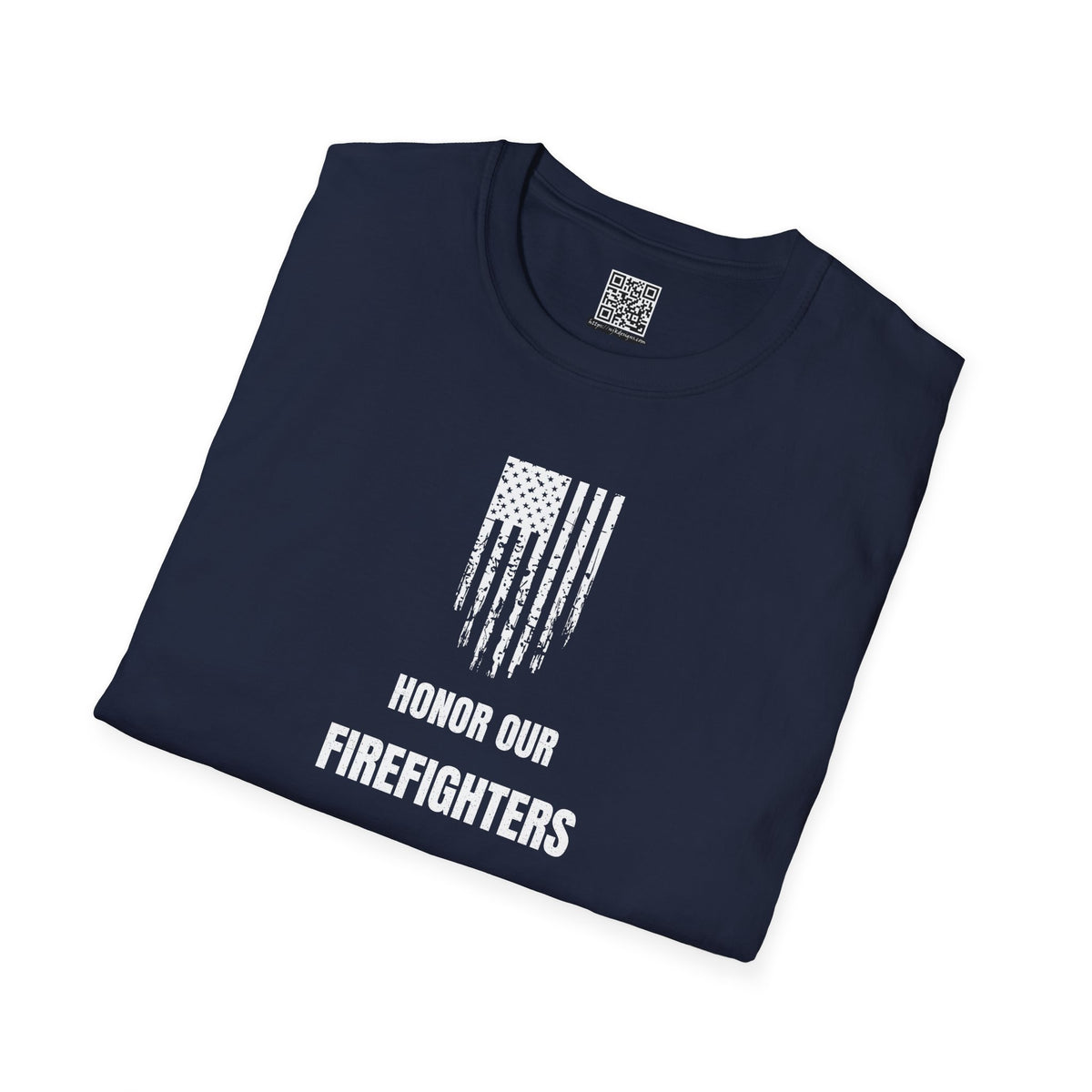 Honor Our Firefighters - Cross of Their Trade - Unisex Softstyle T-Shirt