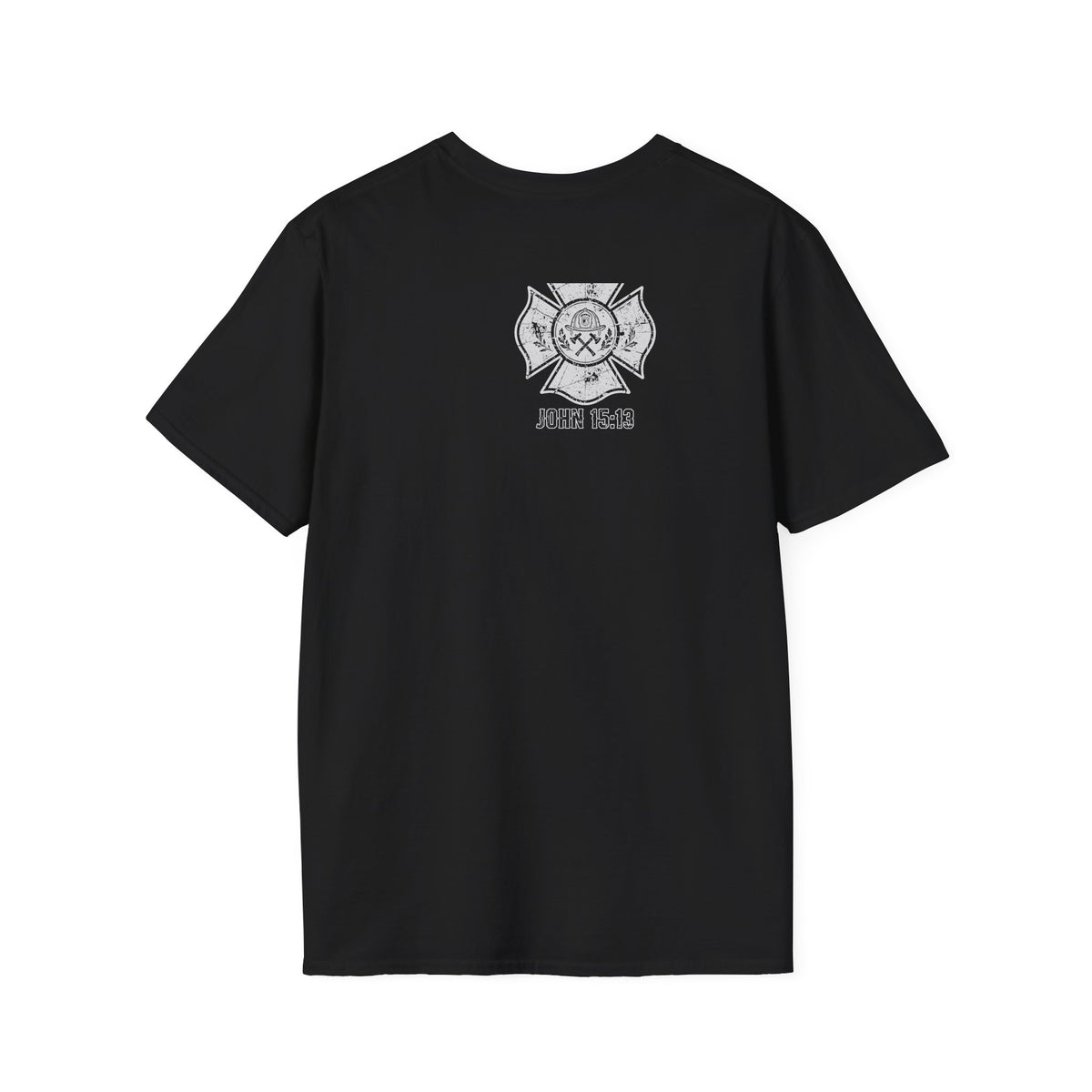 Honor Our Firefighters - Cross of Their Trade - Unisex Softstyle T-Shirt