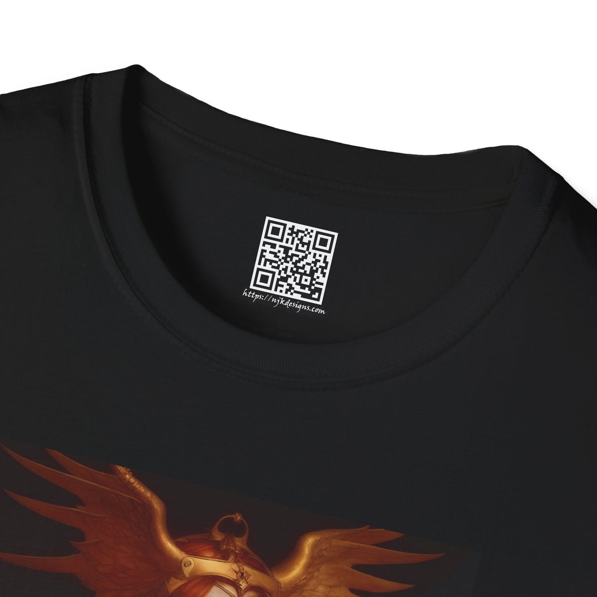 Winged Goddess - Unisex Softstyle T-Shirt