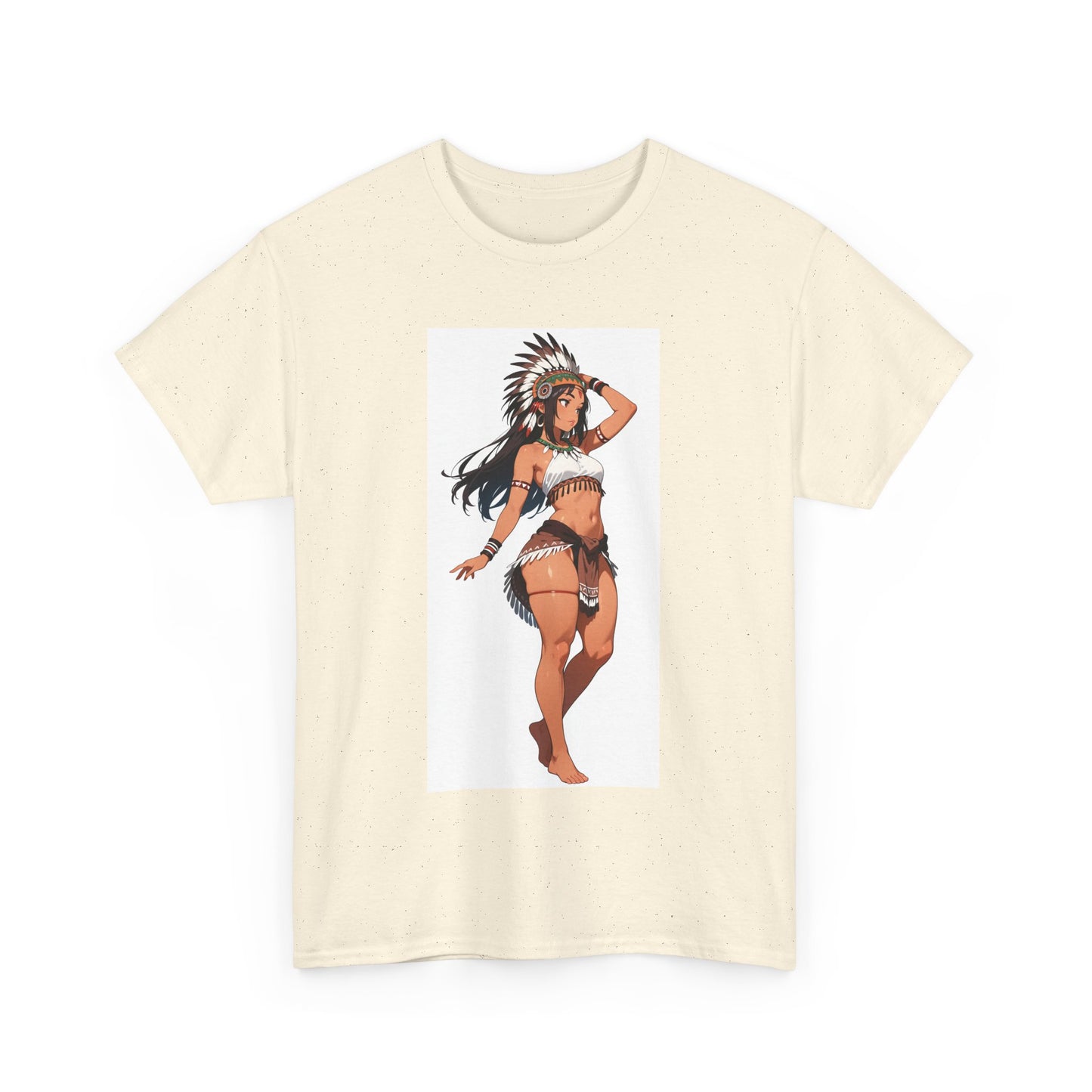 Festival Style Native Print Unisex Heavy Cotton Tee, Boho Chic Shirt, Vintage Graphic Tee, Music Festival Apparel, Summer Vibe Top