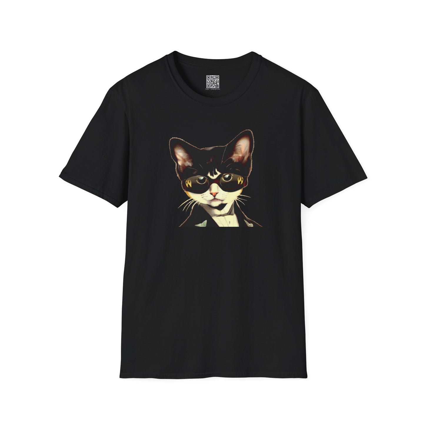 Fly Cat - Unisex Softstyle T-Shirt