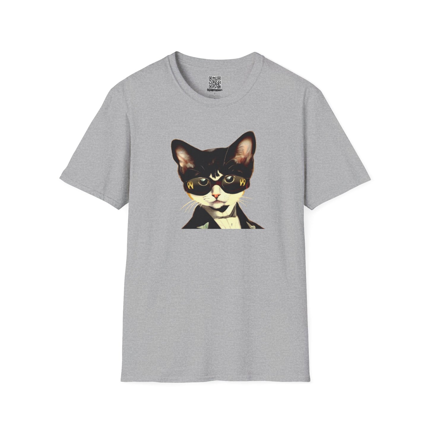 Fly Cat - Unisex Softstyle T-Shirt