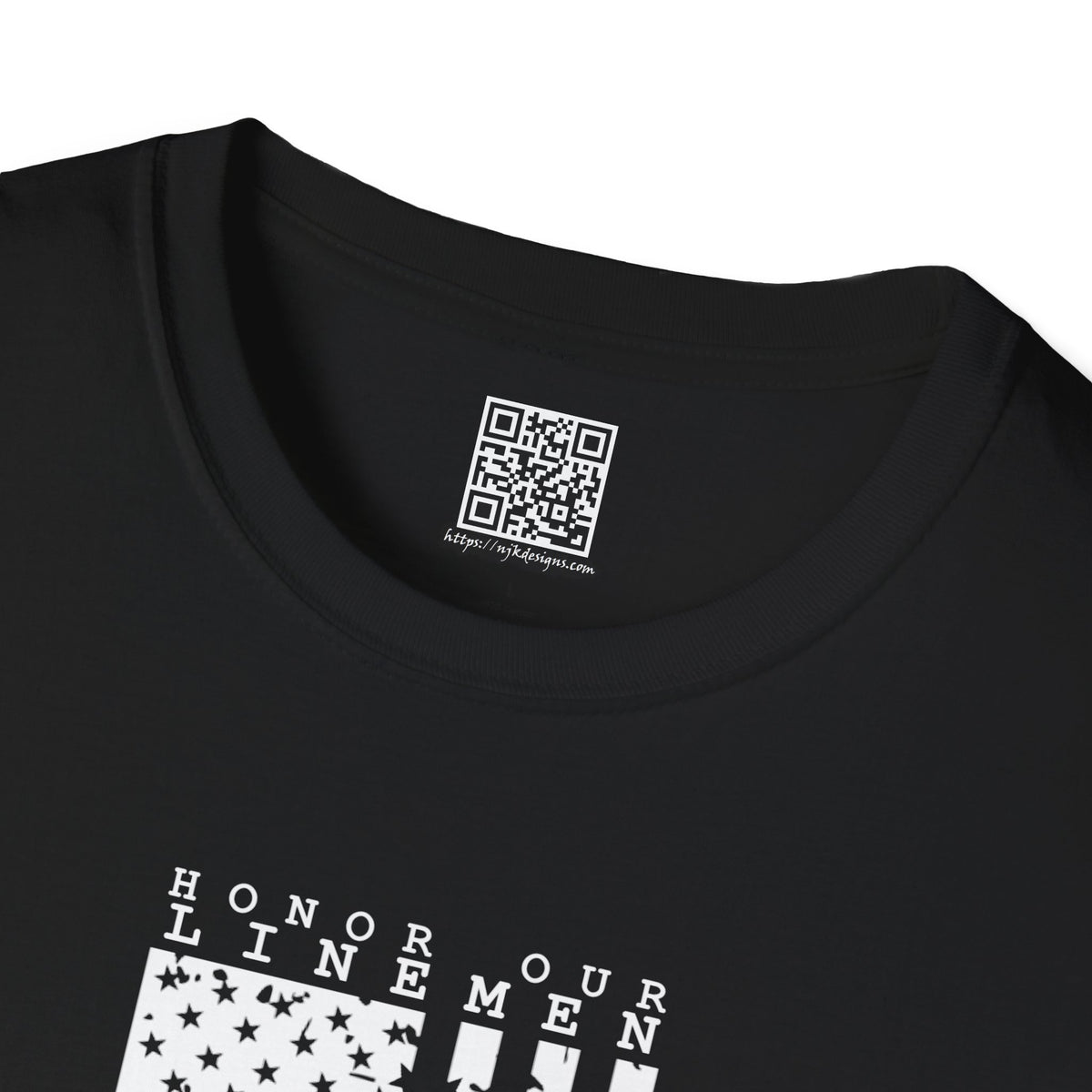 Lineman Thin Line Sacrifice - Unisex Softstyle T-Shirt