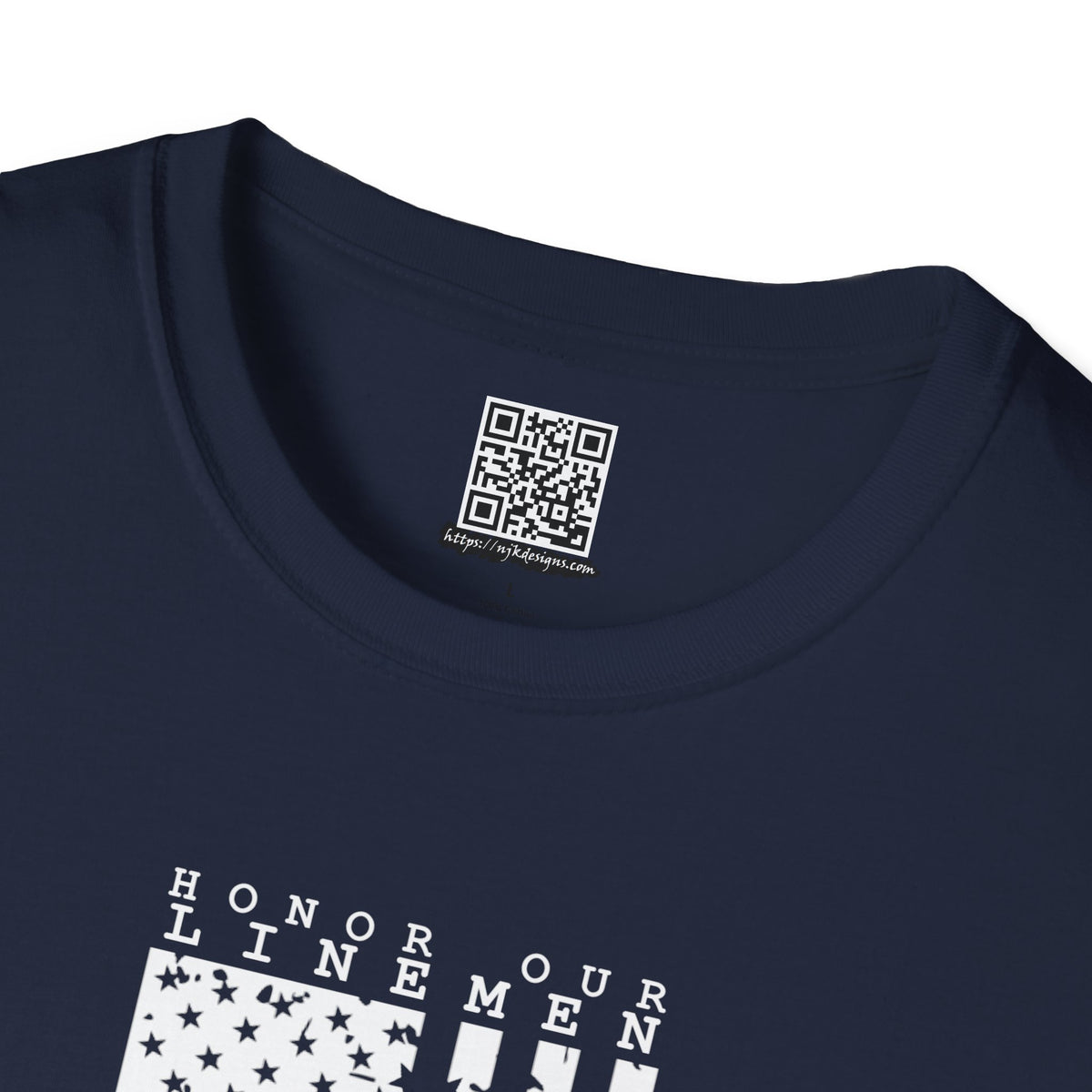 Lineman Thin Line Sacrifice - Unisex Softstyle T-Shirt