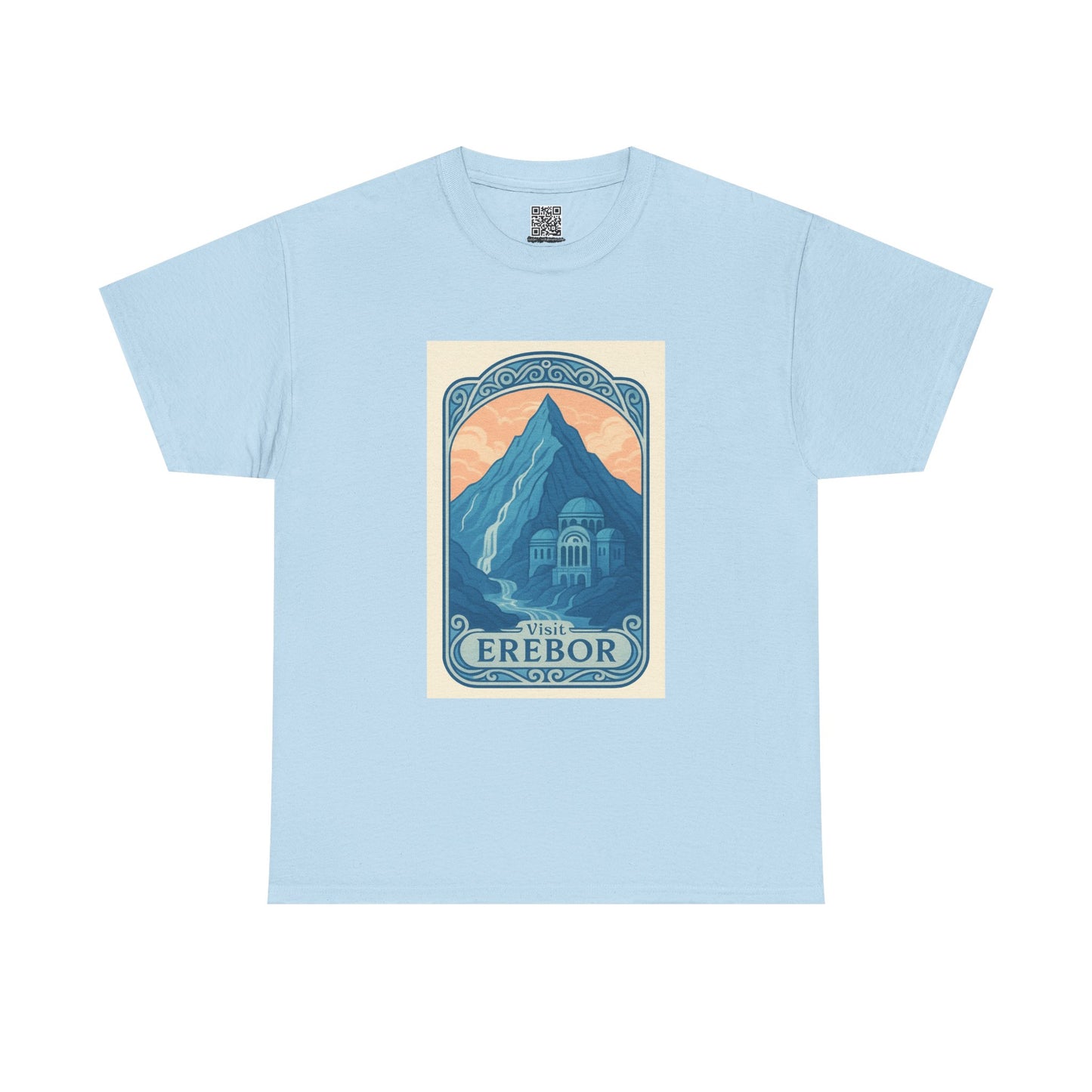 Vintage Graphic Tee, Adventure Shirt, Casual Wear, Gift for Travelers, Nature Lovers T-Shirt, Retro EREBOR Design