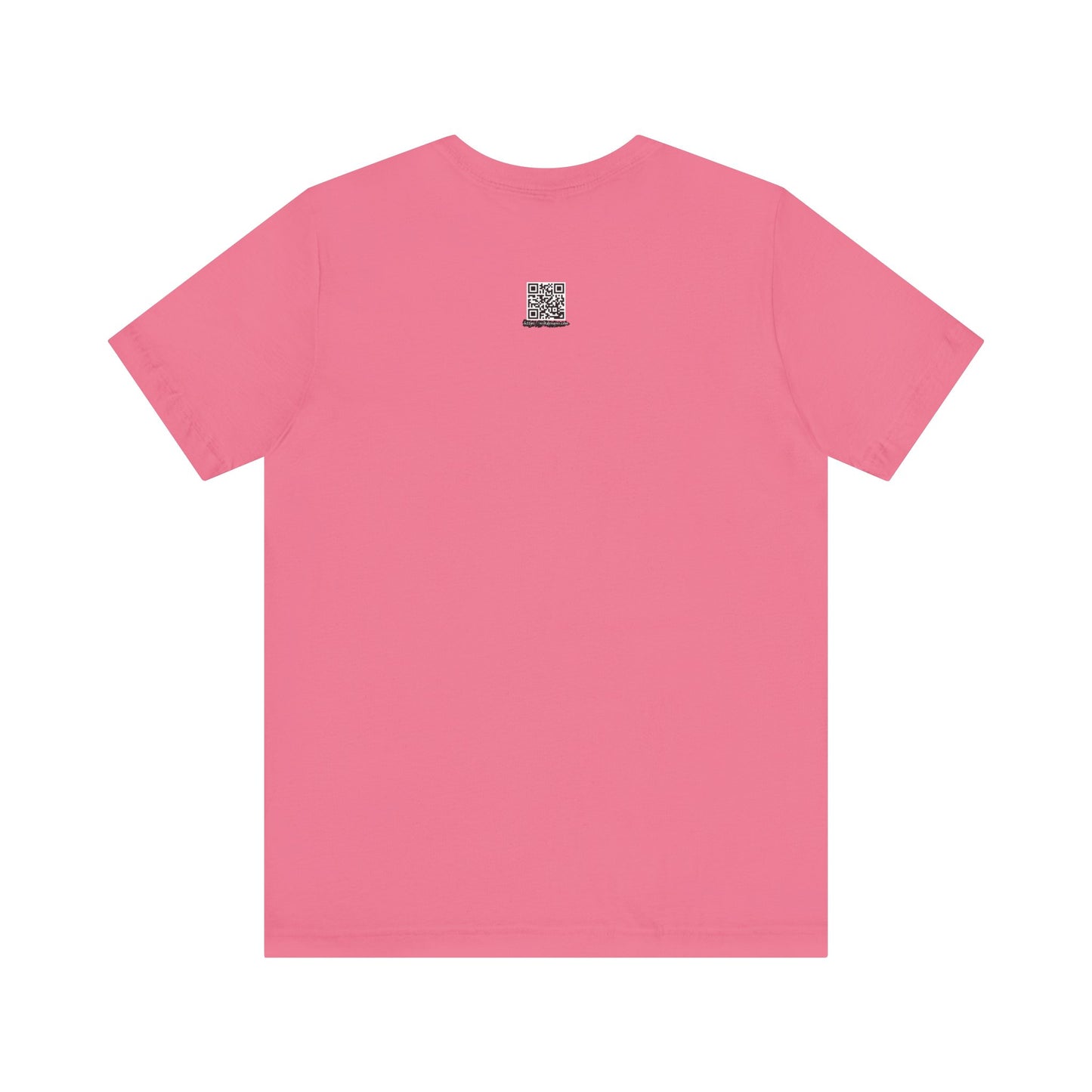 Samurai Cat - Shades of Pink - Unisex Jersey Short Sleeve Tee